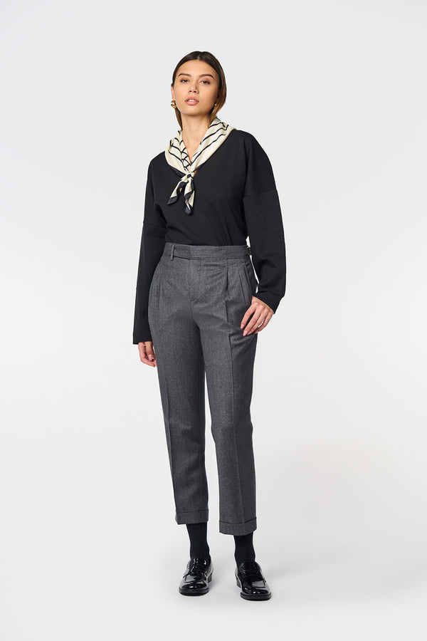 QuartieriW-Pantalone in flanella