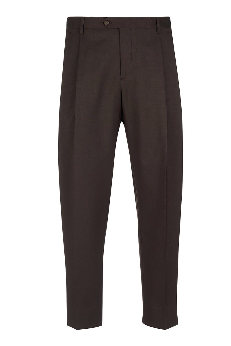 Arnos- Pantalone tasca america in misto lana
