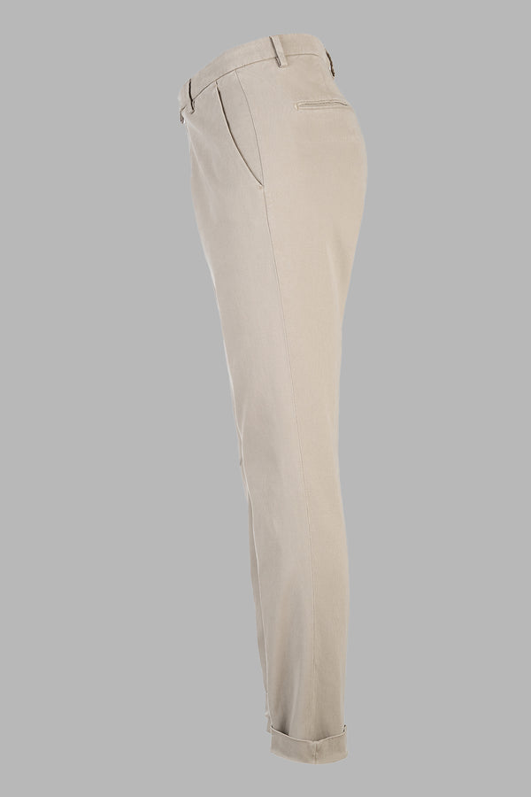 BG03 - Pantalone tasca america in armatura cotone/tencel