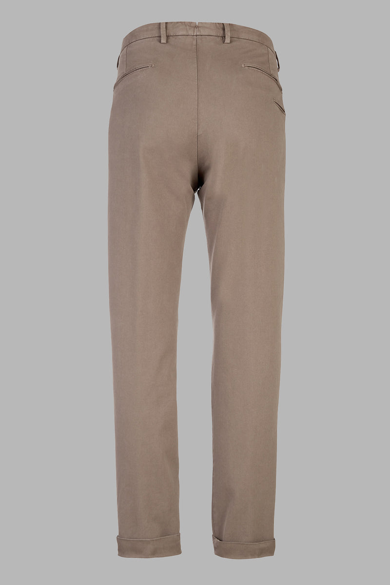 BG03 - Pantalone tasca america in tricotina cotone/modal