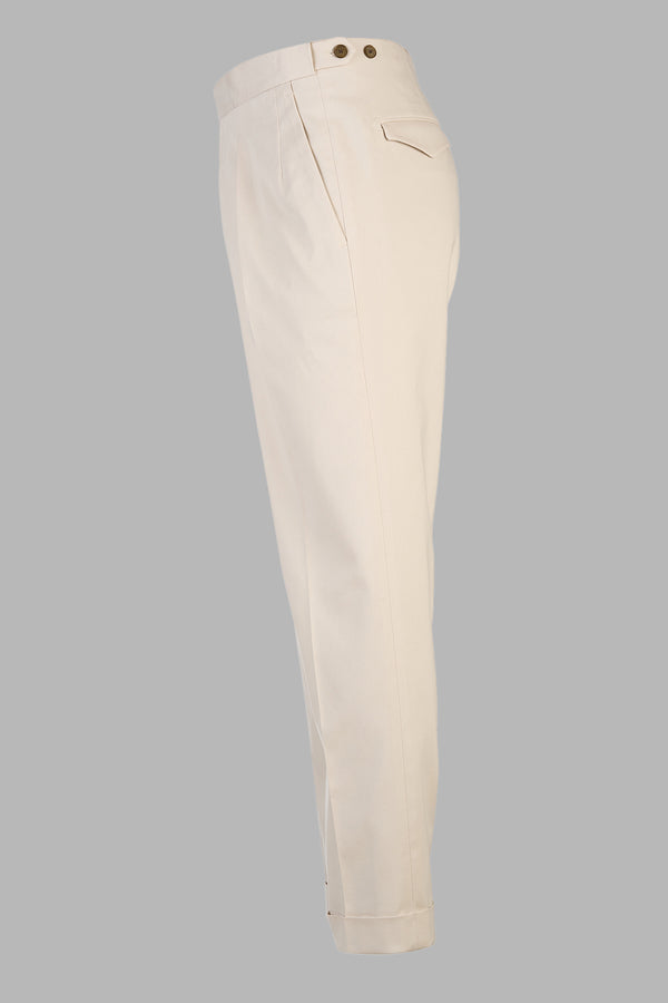 ChelseaS - Pantalone tasca america in gabardine