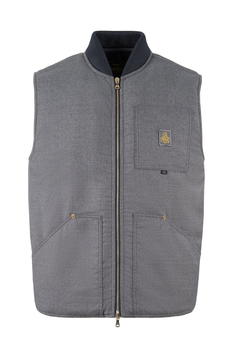 Light Original Vest- Smanicato in flanella