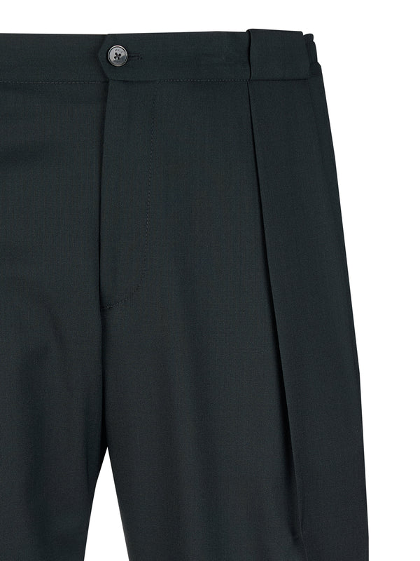 PortobelloS-Pantalone tasca america in misto lana