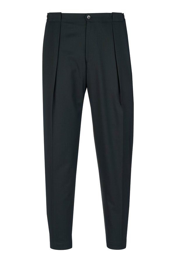 PortobelloS-Pantalone tasca america in misto lana