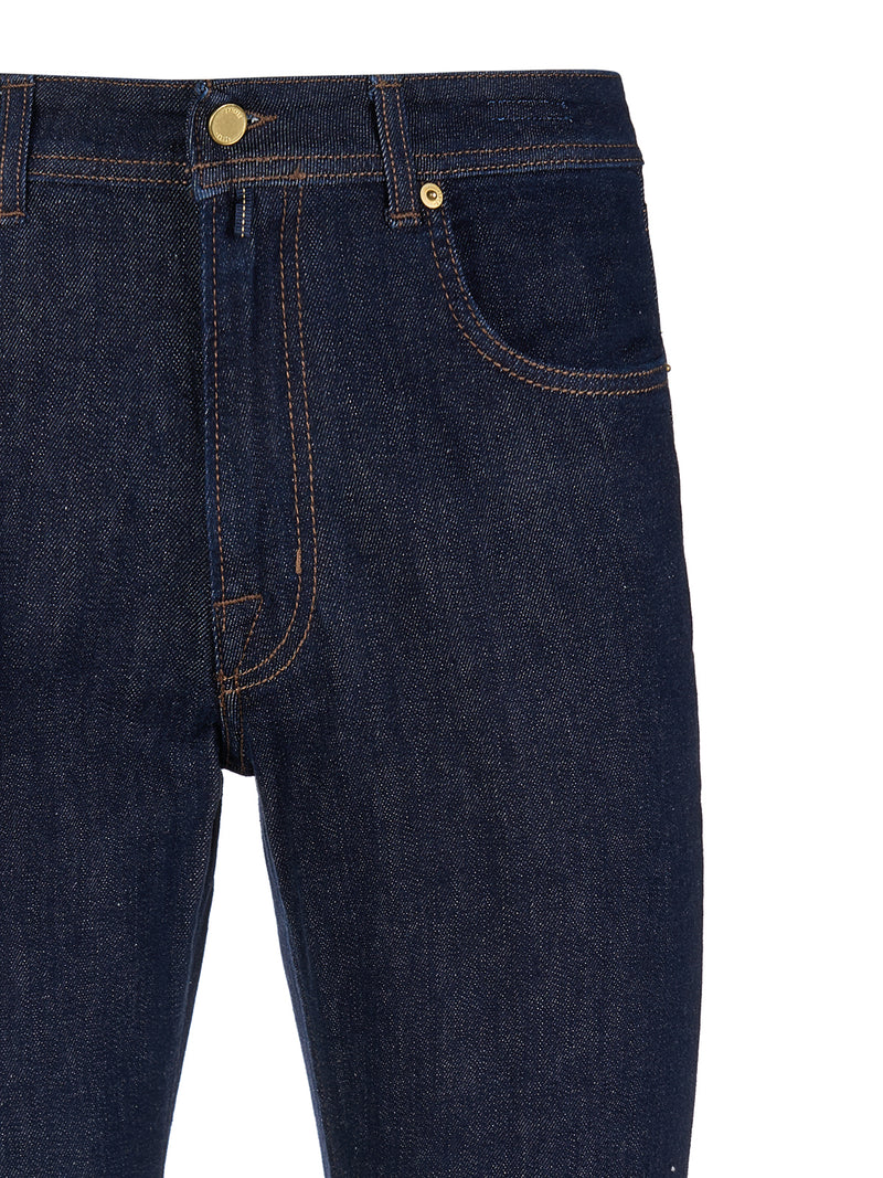 Steve-Pantalone 5 tasche in denim